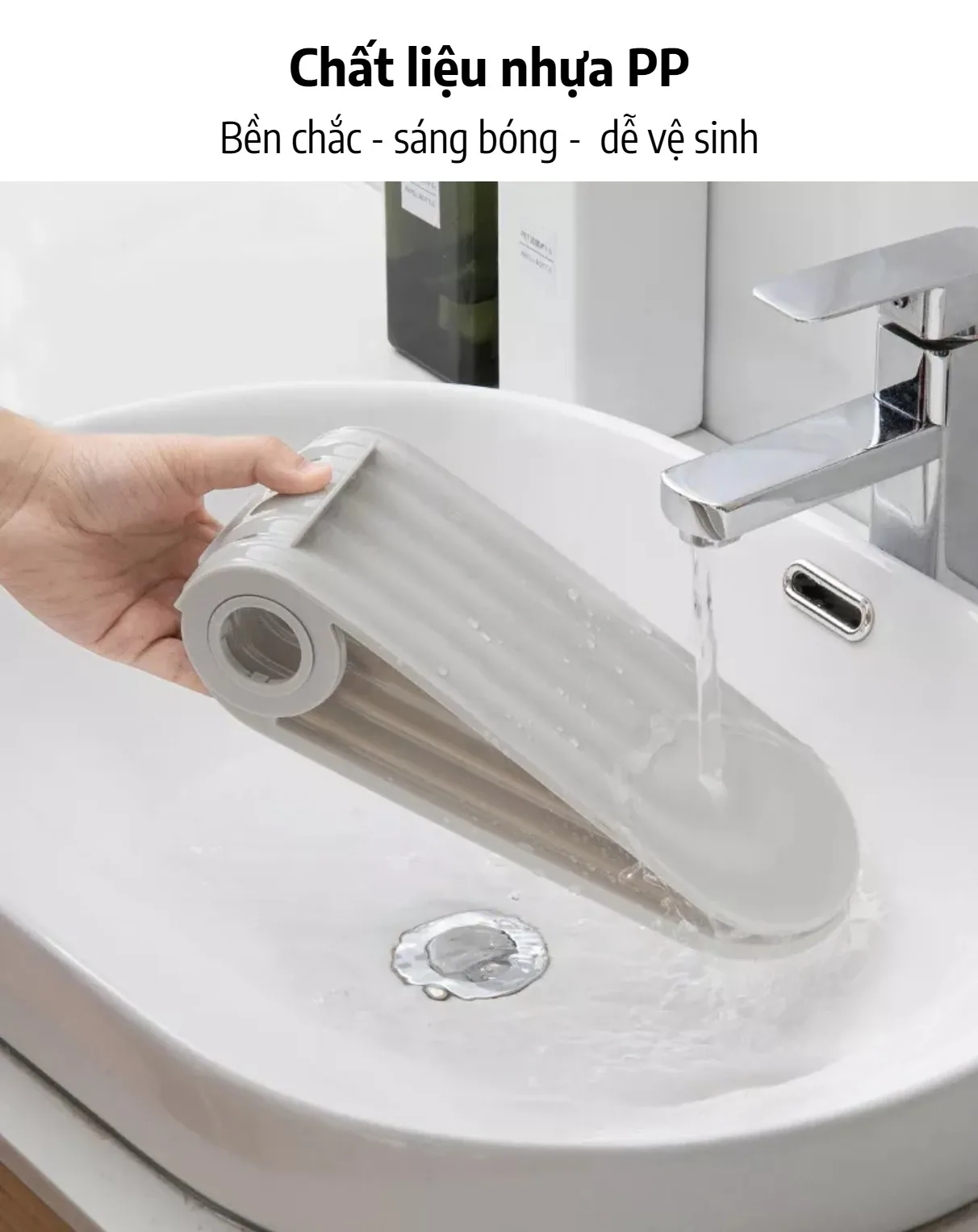 Chất liệu nhựa PP dễ vệ sinh